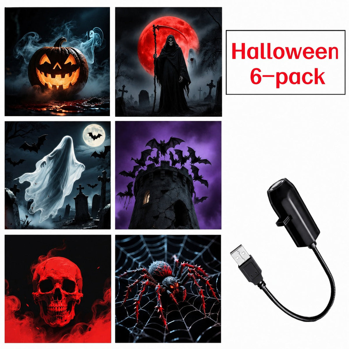 Plug-&-Play HD c β 6 or 10 Festive Scenes