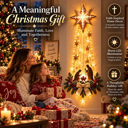 ⭐Bethlehem Star Christmas Nativity Light Decor✝️🎄