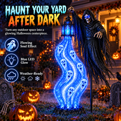 🔥 Limited Halloween Deal – Solar Reaper Soul Lantern Yard Display